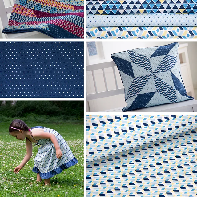 pattydoo geometric fever Blue