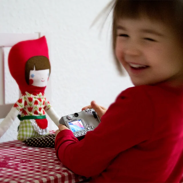 Rotkäppchen selbst genäht