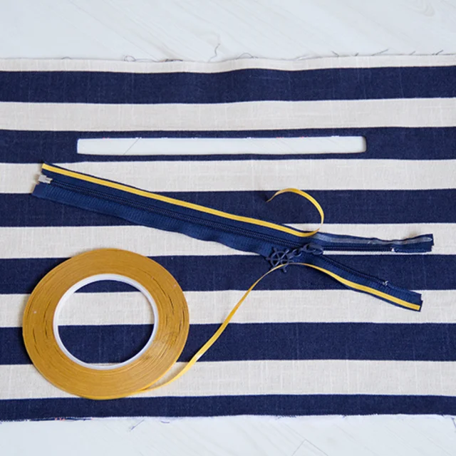 Reißverschluss mit Stylefix fixieren