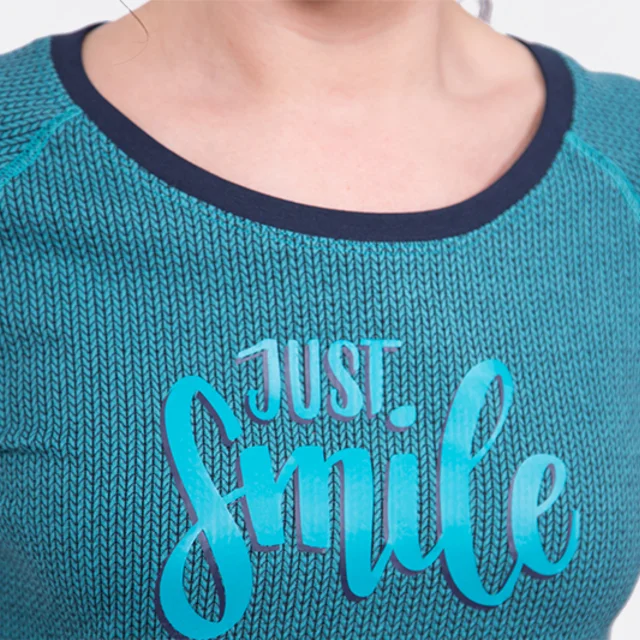 Schnittmuster Pullover Plottmotiv just smile