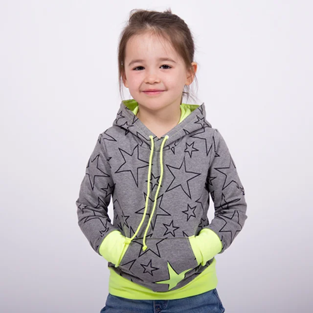 Kindershirt Schnittmuster Paul mit Kapuze