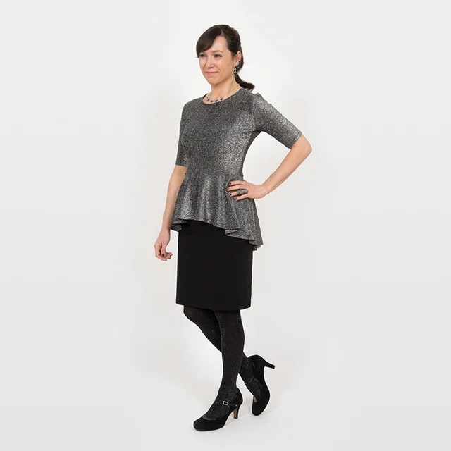 Shirt Peplum Rock nähen Shirt Peplum Rock nähen