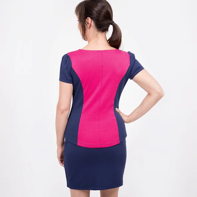 Shirt Wiener Naht nähen Anleitung