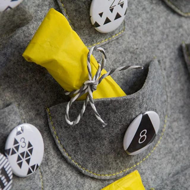 Fächer Wandutensilo gratis Schnittmuster