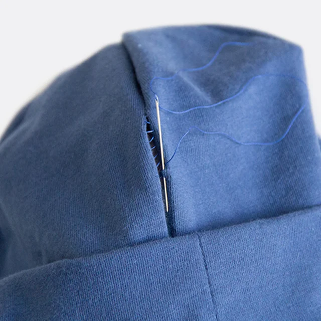 Nähanleitung Wendemütze Wendeöffnung schliessen