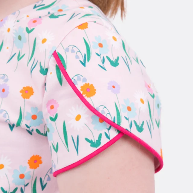 Schnittmuster Kinderkleid Tulpenärmel Anleitung