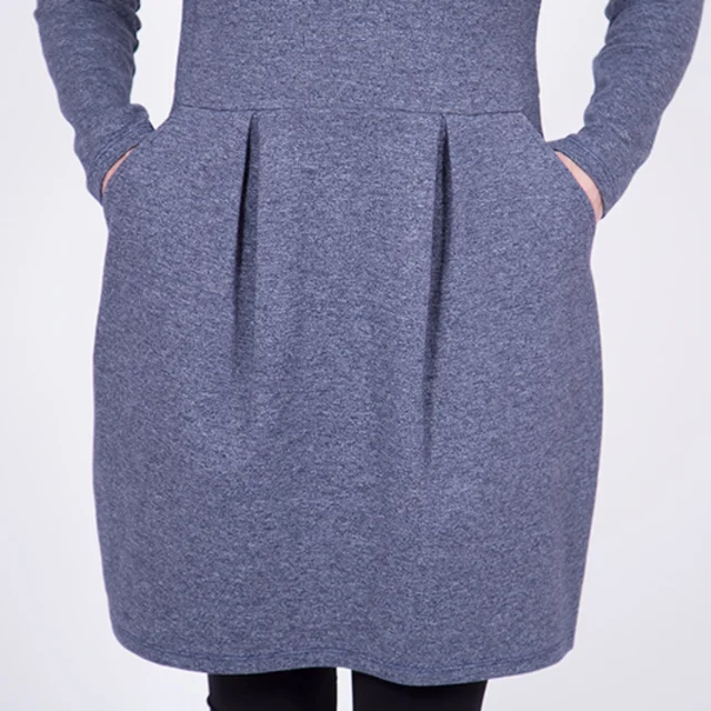 Rock mit Kellerfalten nähen