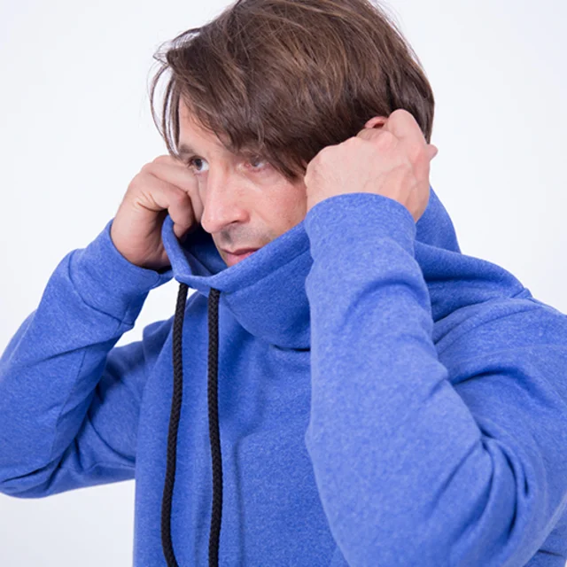 Schnittmuster Kapuzenpullover Rollkragen nähen