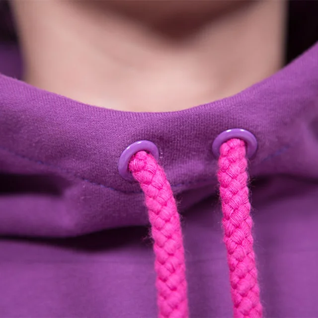 Schnittmuster Nähanleitung Damen Hoodie Teilung Kordel Ösen