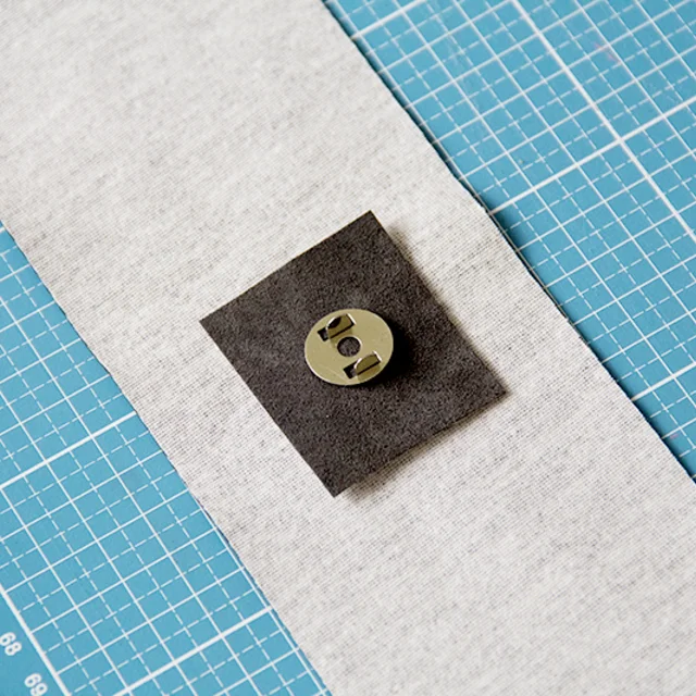 Magnetverschluss Nähanleitung Verschlussstück