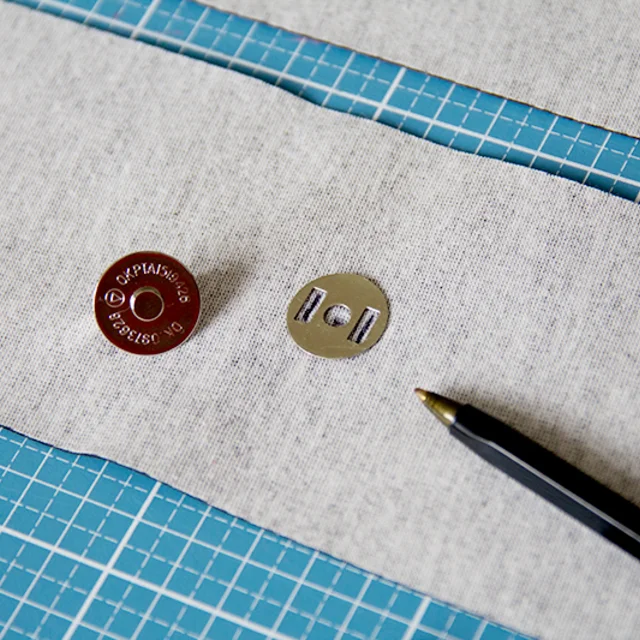 Magnetverschluss anbringen Anleitung Position einzeichnen