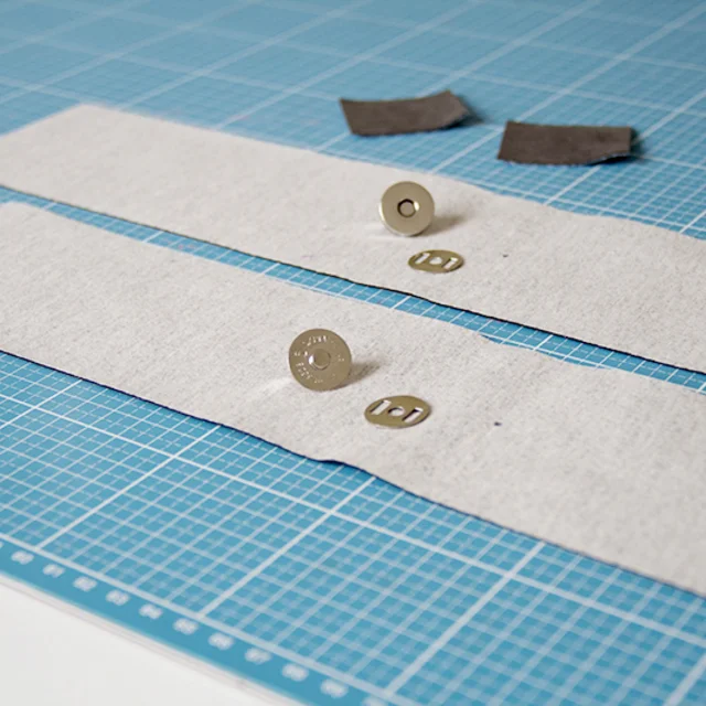 Magnetverschluss anbringen Anleitung Verschlüsse positionieren