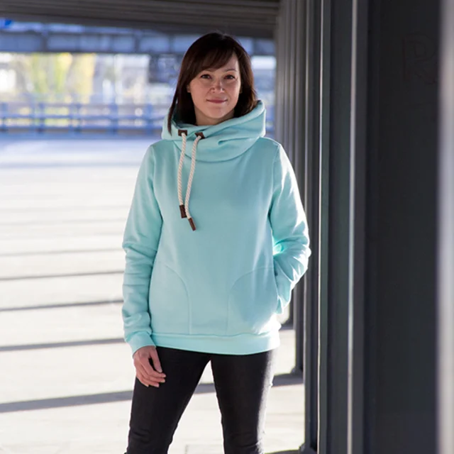 Kapuzenpullover Schnittmuster Nähvideo