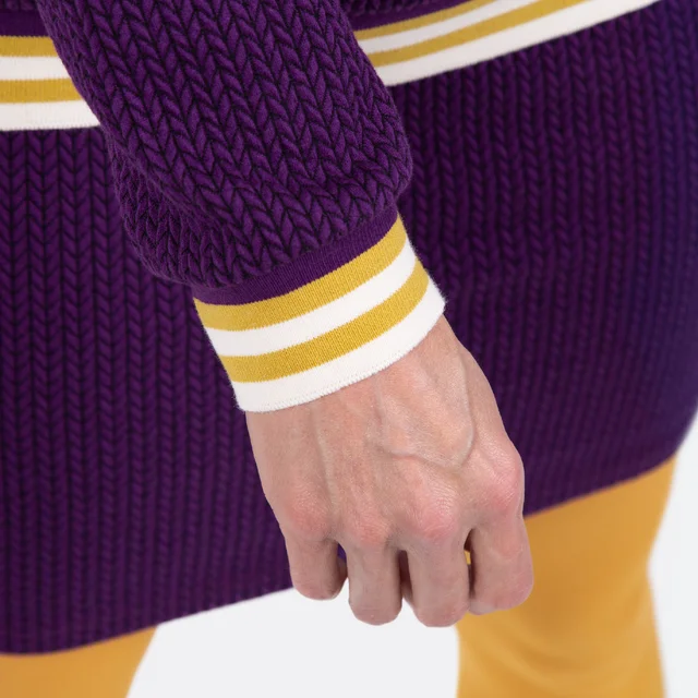 Schnittmuster kostenlos Raglanshirt Amy Bündchen Retro-Design Streifen