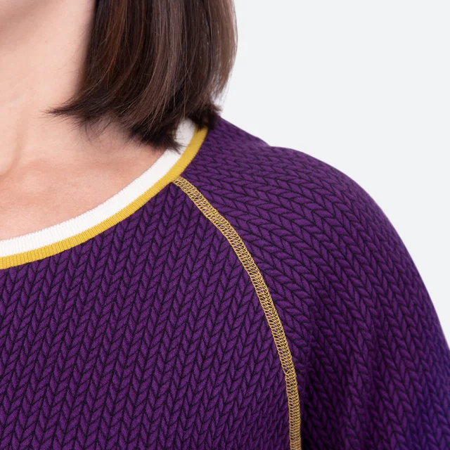 Schnittmuster kostenlos Raglanshirt Amy Covernaht Ziernaht