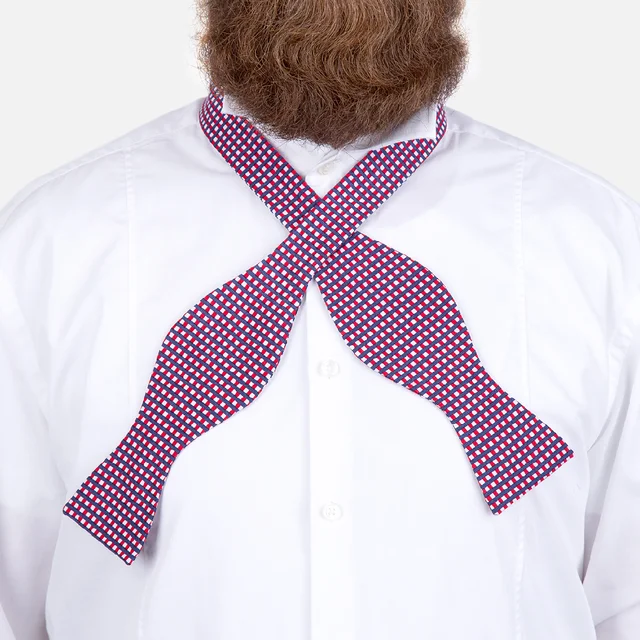 Anleitung Fliege Binden Umschlag