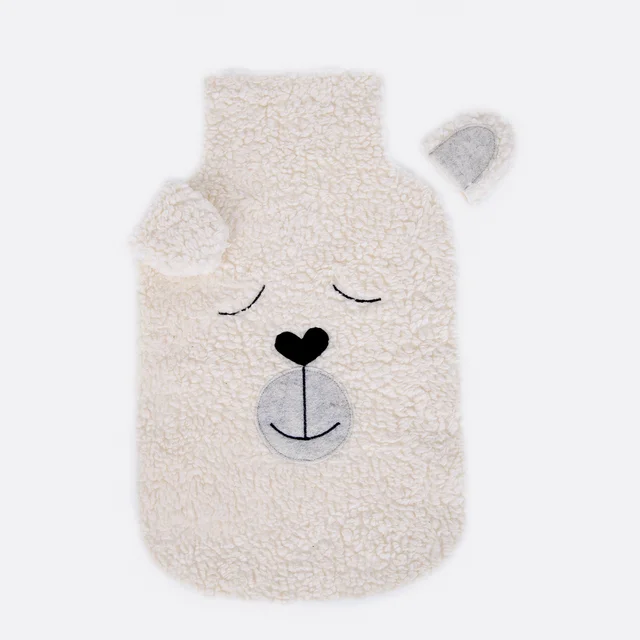 Wärmflaschenhülle nähen, kostenloses Schnittmuster