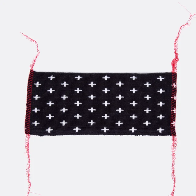 Fertigbündchen Nähen, zeitaufwendigere Variante