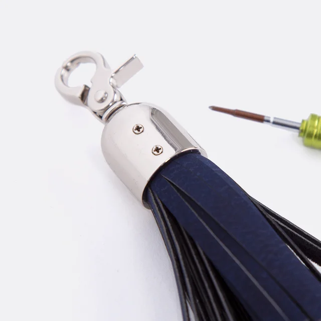 Tassel selber machen, Schraube Detail Tassel selber machen, Schraube Detail