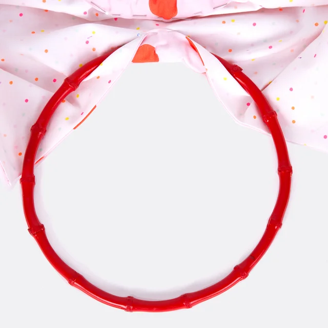 Bambusgriff einfügen - einfache Tasche nähen