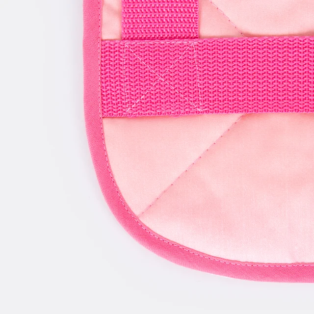 Picknickdecke selber nähen - Paspel umgenäht - Detail