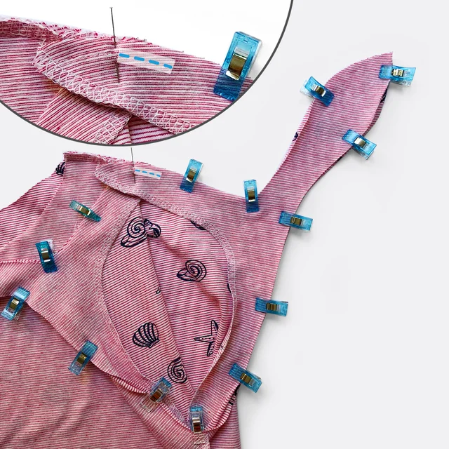 Nähanleitung Knotenärmel Beleg Hilfsnaht