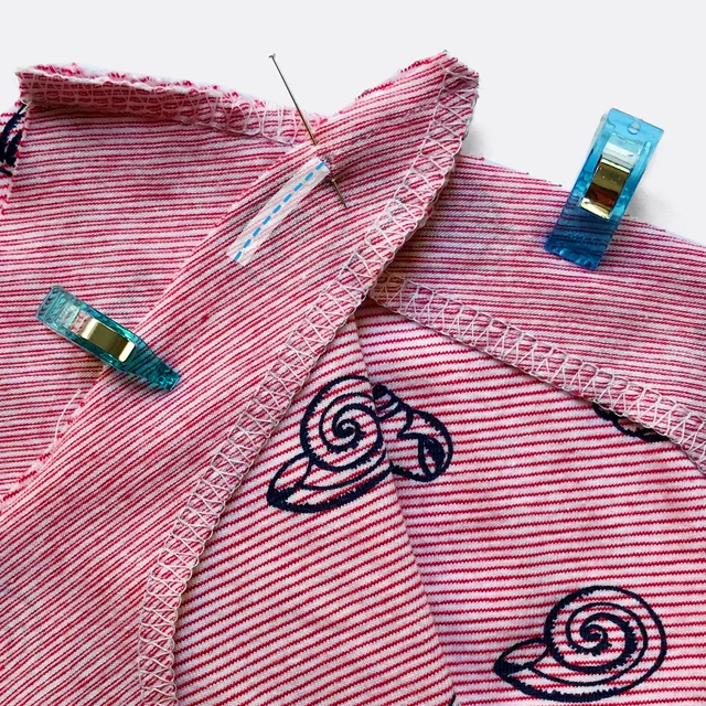 Nähanleitung Knotenärmel Beleg Hilfsnaht 2