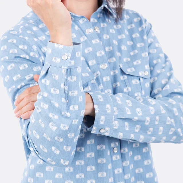 Anleitung Hemdbluse Ärmel Manschette Schlitz