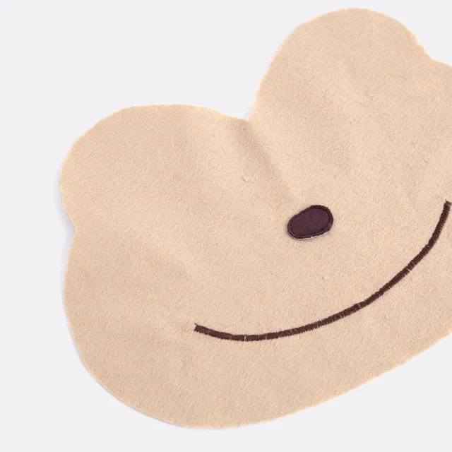 Applikation aufsteppen, Zickzackstich-Details aufnähen