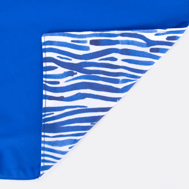 Anleitung Furoshiki Tuch zwei Stoffseiten nähen