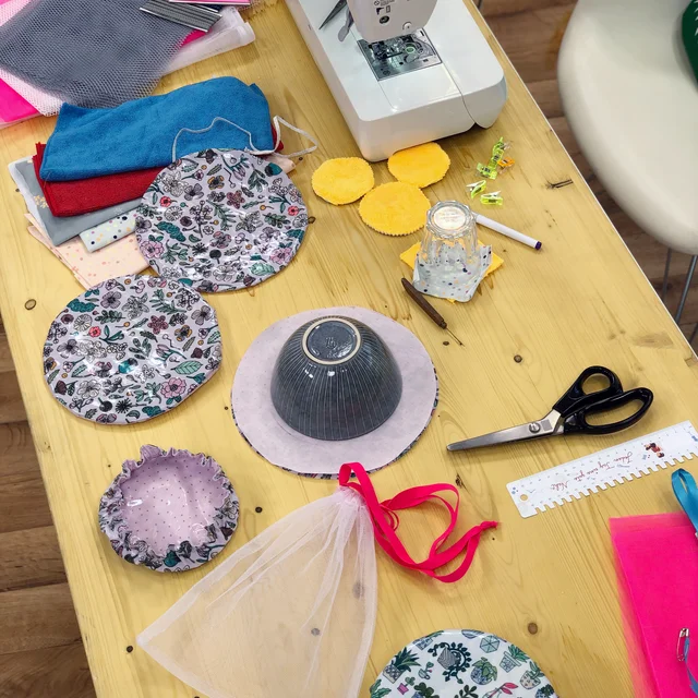 Nähen nachhaltig Stoffe Materialien