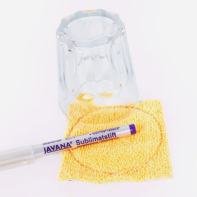 nachhaltige Nähideen Wattepads selber nähen Kreis aufzeichnen