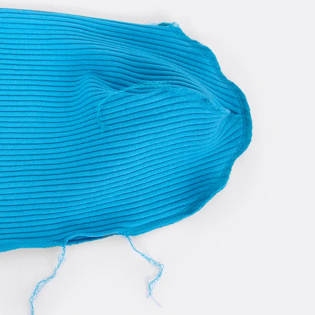 Hipster Beanie nähen: Wendeöffnung