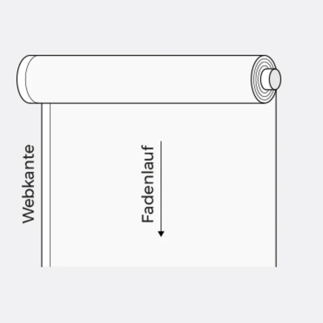 Nählexikon nähen lernen Fadenlauf
