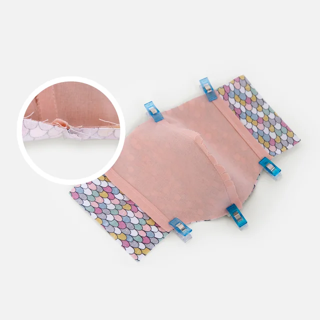 Mundschutz Aussen- und Innenseite