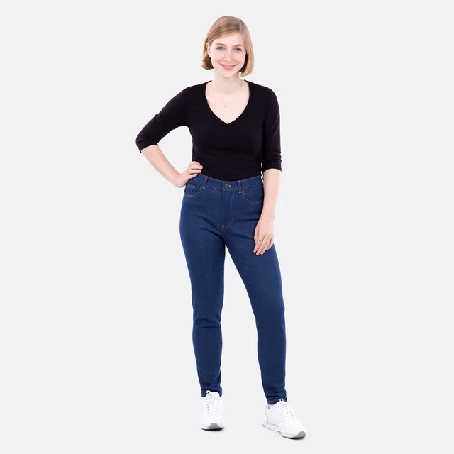 Schnittmuster Damen-Jeans jung & hip DIY