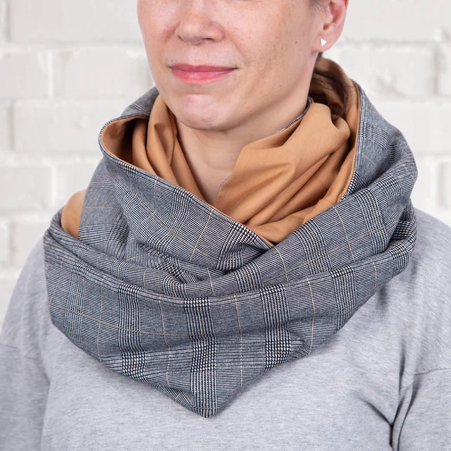 Nähanleitung Loop-Schal nähen aus Jersey