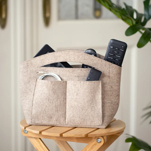 Couch Organizer gratis Schnittmuster Fernbedienungen Technik 