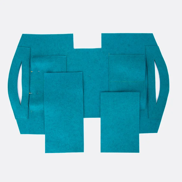 Taschenorganizer Fächer zuordnen