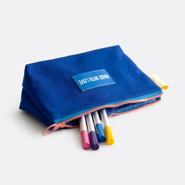 Stiftemäppchen mit Multicolor Reißverschluss nähen