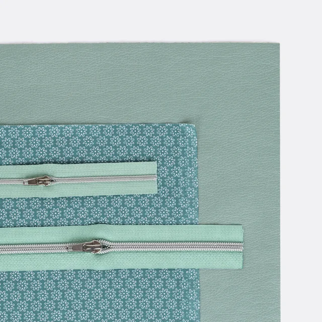 Portemonnaie Molly Zutaten Kombination Eisblau