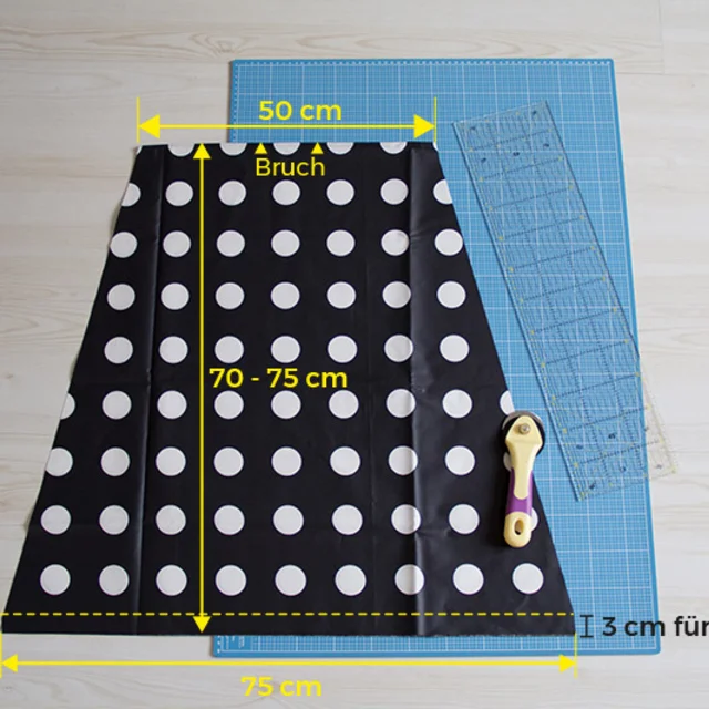 Fahrradsitz für Kinder Überzug Maße für Stoff Zuschnitt