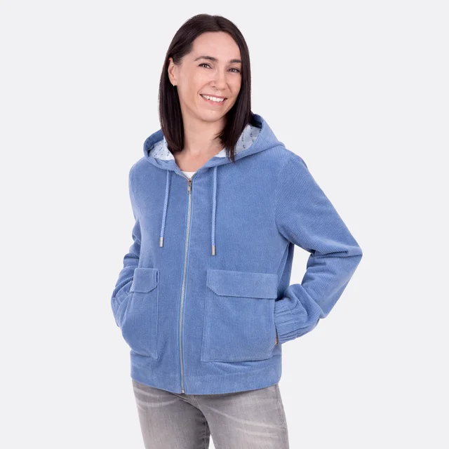 Anorak aus Cordstoff selbernähen