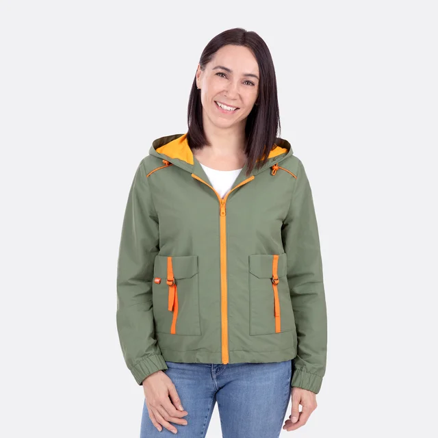 Anorak- & Mantelstoff "Skylar" Lindgrün