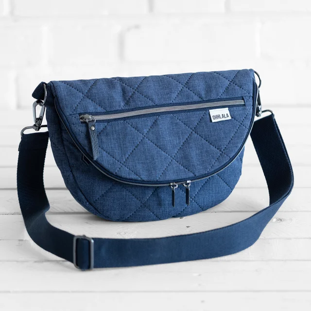 Schnittmuster Tasche nähen Moonbag Anleitung