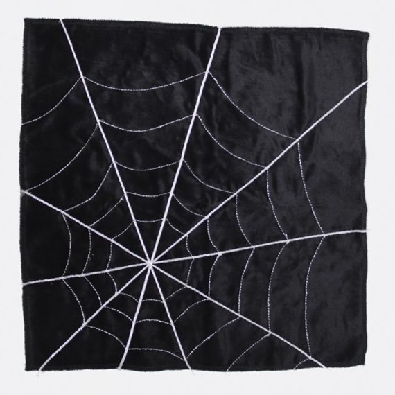 Kissen Spinnennetz Nähanleitung