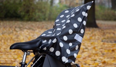 Regenabdeckung  Kinder Fahrradsitz Regenplane Wetterschutz Kindersitz Regenhaube 